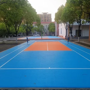 Outdoor Interlocking Basketball Flooring Pp Tiles Basketball Court Suspended Floor