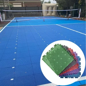 Outdoor Interlocking PP PVC Vinyl Sports Half Court Flooring Tile Basketball Court Flooring