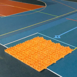 Outdoor Interlocking Sports Flooring Tiles for Multi-Sport, Durable
