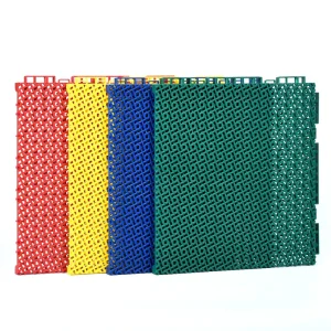 Outdoor Modular Interlocking PP Garage Floor Tiles Sports Flooring for Gym and Courtyard