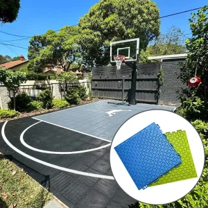 Outdoor Multi Sport Court Flooring Plastic Tiles for Basketball Eco Friendly PP Material Easy Installation
