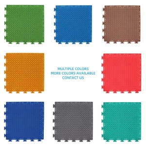Outdoor PP Basketball Sports Court Flooring Plastic Modular Interlocking Suspended Flooring 12mm Thick 1200 Tensile