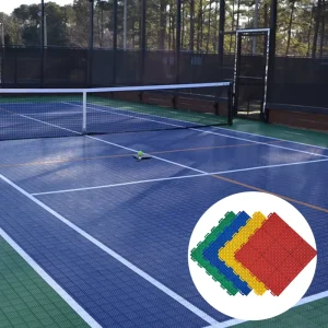 Outdoor PP Interlocking Tennis Badminton Sports Court Flooring