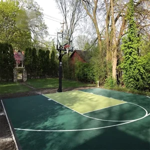 Outdoor PP Interlocking Tiles for Basketball Courts