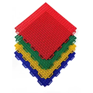 Outdoor PP/PVC Interlocking Portable Sport Court Vinyl Flooring Tiles for Basketball Courts