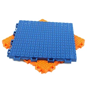 Outdoor PP Plastic Interlocking Sports Floor Tiles Multifunctional Tennis Badminton Court Backyard Basketball Volleyball