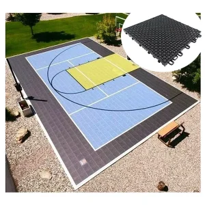 Outdoor PP Playground Flooring Interlocking Basketball Court Sports Tiles