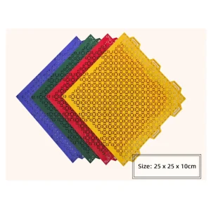 Outdoor PP Suspended Interlocking Sports Floor Tiles for Multi-Sport Courts