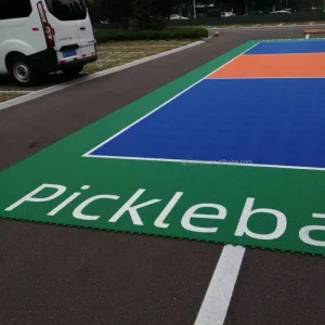 Outdoor Pickleball Court PP Interlocking Tiles