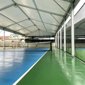 Outdoor Pickleball Court Roofing System Clear Span Sports Tent