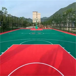 Outdoor Plastic Floor Tile Basketball Court Flooring Tiles Basketball Hoop Products
