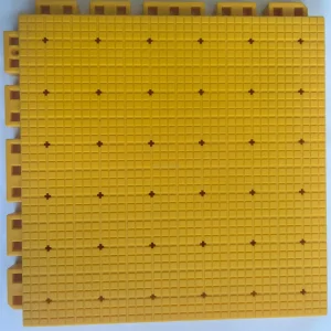 Outdoor Plastic Interlocking Modular Sports Flooring for Basketball Volleyball Tennis Courts