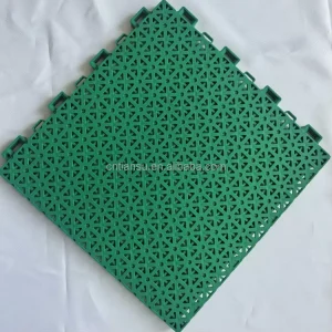 Outdoor Plastic Interlocking Modular Sports Flooring for Basketball Volleyball Tennis Courts