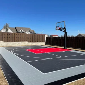 Outdoor Plastic Modular Floor Tiles for Basketball Volleyball Pickleball Courts