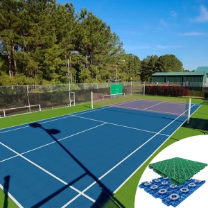 Outdoor Portable PP Tennis Court Sports Flooring Tiles and Mat