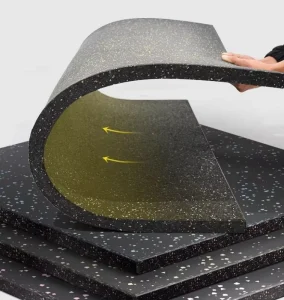 Outdoor Safety for Gym EPDM Colored Rubber Mat Flooring 15-30mm Thick Shock Absorption Waterproof Anti Slip Wear Resistant