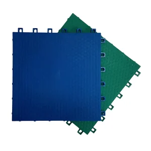 Outdoor Sport Court Flooring Basketball Tiles Over Grass