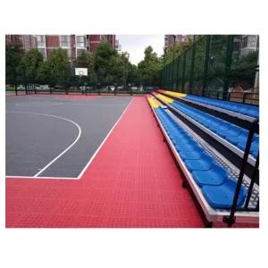 Outdoor Sports Court Interlocking Tiles Basketball Court Flooring PP Modular Tiles