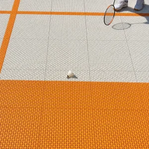Outdoor Sports Court Renovation PP Flooring Tiles for Basketball Badminton Ground Upgrade