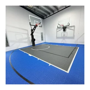 Outdoor Sports Flooring PP Plastic Tiles Synthetic Backyard Basketball Anti slip Sports Court Tiles Flooring Modular Portable
