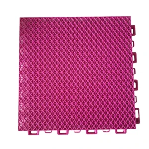 Outdoor Sports Flooring Volleyball Mat Interlocking Basketball Court Plastic Tiles Pickleball Court Floor