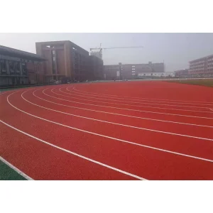 Outdoor Synthetic Rubber Sandwich System Running Track Flooring