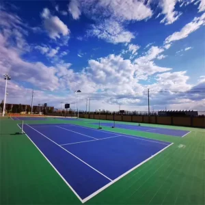Outdoor Tennis Court Floor Tiles with Water Drainage