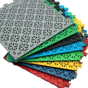 Outdoor Volleyball Basketball Tennis Court Exercise Modular Interlocking Multi Use PP Sports Court Flooring Tiles