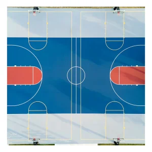 Outdoor Waterproof Basketball Court Flooring Silicon Pu Polyurethane Rubber Sport Flooring Material Acrylic Coating