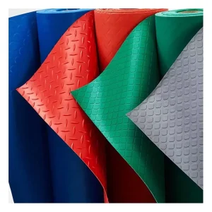 Outdoor Willow Leaf Pattern Rubber Rolls 3mm Rubber Flooring Plate Colorful Eva Foam Anti slip Natural Rubber Sheet