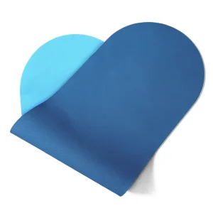 Oval Round Two Color TPE Yoga Mat Odorless Eco Friendly Pilates Mat