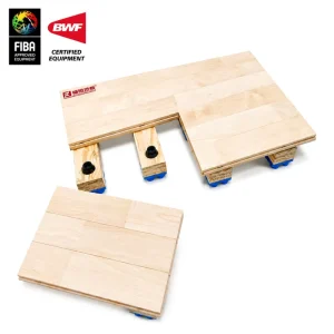 PDLOCK FIBA Multifunctional Interlocking Hardwood Sports Floor for Basketball Courts, Gymnasiums, and Training Centers