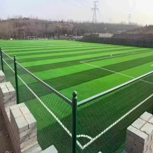 PE Monofilament Artificial Grass 40mm 50mm for Soccer Football Futsal Pitch Padel Tennis Gateball Basketball Sport Turf