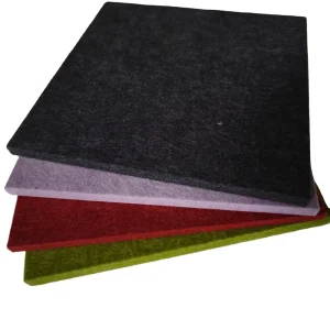 PET Acoustic Panels Eco friendly Soundproof Board 60x240cm Polyester Fiber Wall Cladding for Modern Office Interior Design