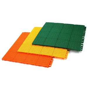 PP Anti-Slip Interlocking Outdoor Badminton Court Floor Tiles