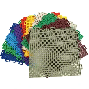 PP Plastic Interlocking Flooring for Indoor School Playgrounds and Basketball Courts, Eco-Friendly, Anti-Slip