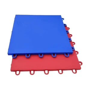 PP Flooring Tiles 14.8 mm Wear- and Scratch-Resistant Anti-Slip Click Flooring for Gyms and Outdoor Hockey