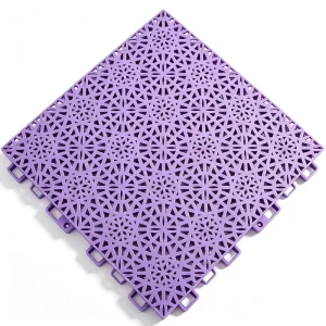 PP Flooring Tiles Interlocking Suspended for Sports Court Projects