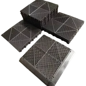 PP Garage Floor Tiles Industrial Plastic Flooring Mats