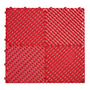 PP High-Impact Polymer Garage Interlocking Floor with 20T Load-Bearing Capacity 18mm Thickness Oil-Resistant
