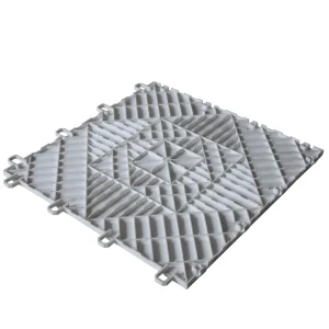 PP High-Impact Waterproof Interlocking Plastic Flooring Tiles for Indoor Sports Venues 330mm*330mm