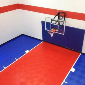 PP Indoor Interlocking Basketball Floor Tiles Noise Reduction Anti-Slip