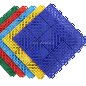 PP Indoor and Outdoor Interlocking Basketball Court Sports Flooring