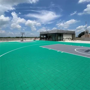 PP Indoor and Outdoor Sports Floor Tiles for 3×3 Basketball Courts