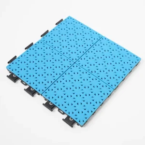 PP Injection Molded Interlocking Court Flooring Tiles for Indoor Outdoor Multi Sport Courts Pickleball Volleyball Customizable