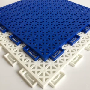 PP Interlock Floor Modular Court Sport Tile Anti-Slip Outdoor Wear Resistant