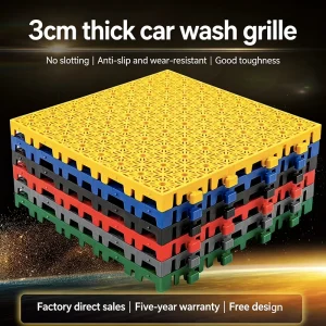 PP Interlocking Anti-Scratch Non-Slip Waterproof Square Plastic Vinyl Flooring Tiles with Click-Lock System for Outdoor Use