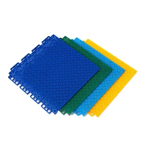 PP Interlocking Anti-Slip Modular Sports Flooring Tiles for Indoor Tennis and Basketball Courts