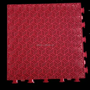 PP Interlocking Anti-Slip Outdoor Basketball and Badminton Court Floor Tiles