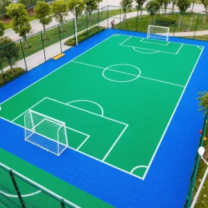 PP Interlocking Basketball Court Flooring Tiles Outdoor Indoor Football Soccer Futsal Multi-Sport Surface